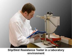 Slip/skid resistance Tester